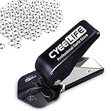 CyeeLife Dart Flight locher mit 100 stück O Ringe aus Metall,Dart zubehör,Markenqualität (Schwarz)